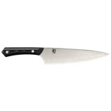 Shun Narukami 8" Chef’s Knife, Handcrafted Japanese Kitchen Knife for Professional and Home Chefs, Blue II Carbon Steel Core and San Mai Stainless Steel Cladding, Micarta Handle