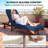 Chaise Lounge Cushion, 4" Thick Outdoor Lounge Chair Cushions with Non-Slip Ties, Waterproof and Fade Resistant Lounger Replacement for Patio, 26" x 80 ", Navy Blue-870667466-870667470
