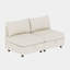 Canapé modulaire modulaire, siège convertible avec rangement, canapé-lit modulaire, combinaisons modulaires flexibles en tissu pour le salon