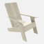 Chaise Adirondack en plastique avec table Byrnes-1672100865