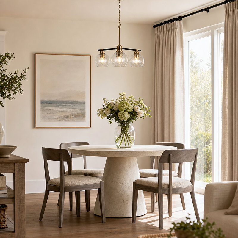 Jaspriya 3 - Light Dimmable Globe Chandelier