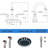 Widespread 2-handle Bathroom Faucet with Drain Assembly-72387027