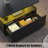 Modern Square Led Coffee Table With 2 Storage Drawers & Built-In Lighting-1452415610