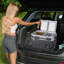 Portable Car Refrigerator Freezer Compressor 40 L Dual Zone for Car Home