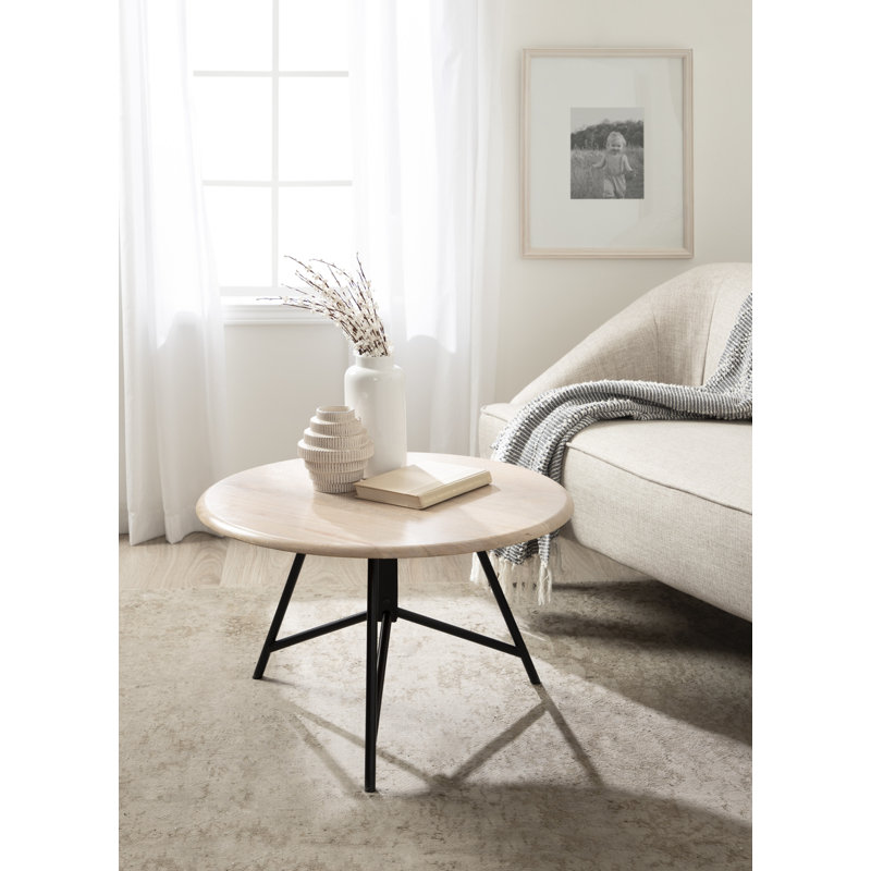 Table basse Avely, Lavage blanc