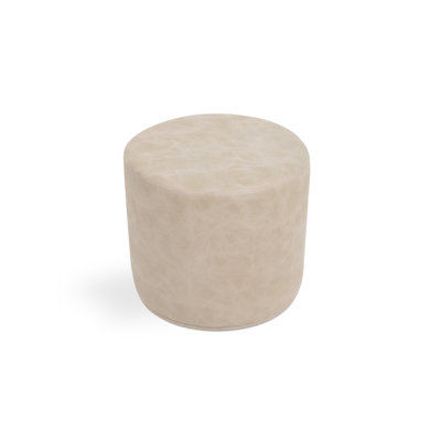 Pouf large Celine 18 po en tissu nubuck Celine
