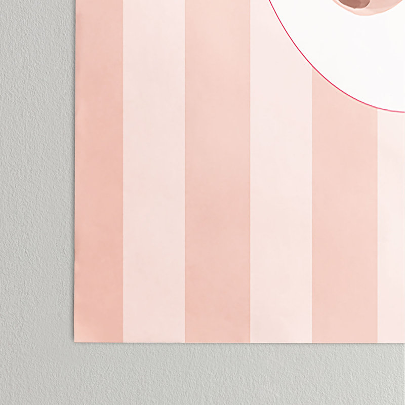 Affiche DENY Designs Bow Cherries, 12 po x 16 po