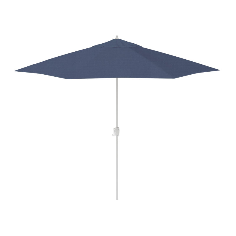 Parasol de marché 86,3 po Kenne, Toile Sunbrella® régate, l 108 po x P 108 po