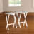 Senters Wood Rustic TV Tray Table Set