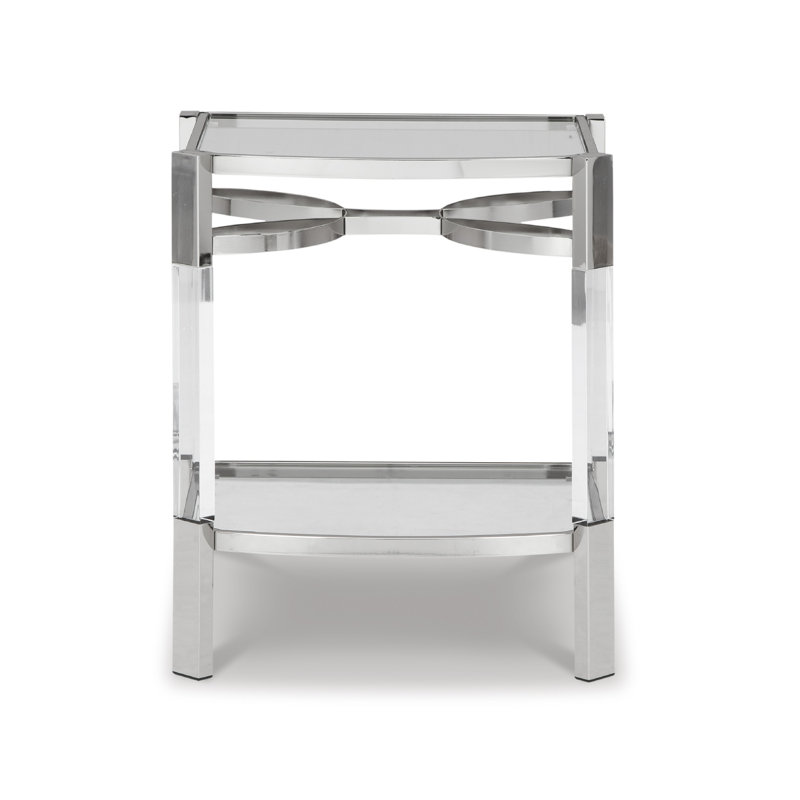 Chaseton Glass Top End Table