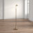Athallia 65'' Gold Task Floor Lamp