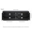 Timeo Unfinished TV Stand for TVs up to 75"-1326352263