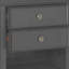 Amherst - Table de chevet - Noir