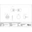 Mushroom Interior Mortise Knobset-111910024