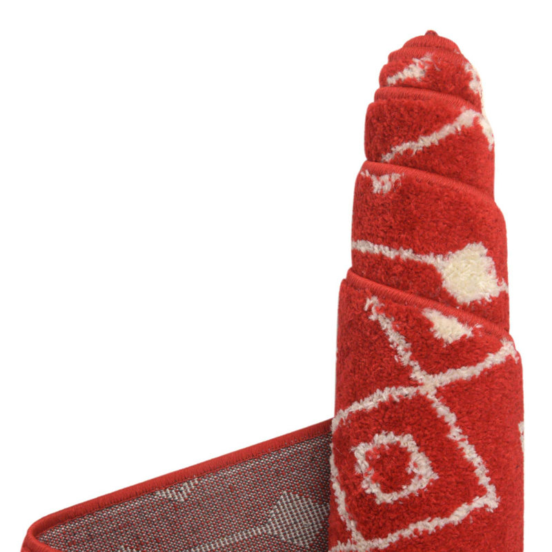 Tapis d'intérieur Somerville, Red, Rond 10pi