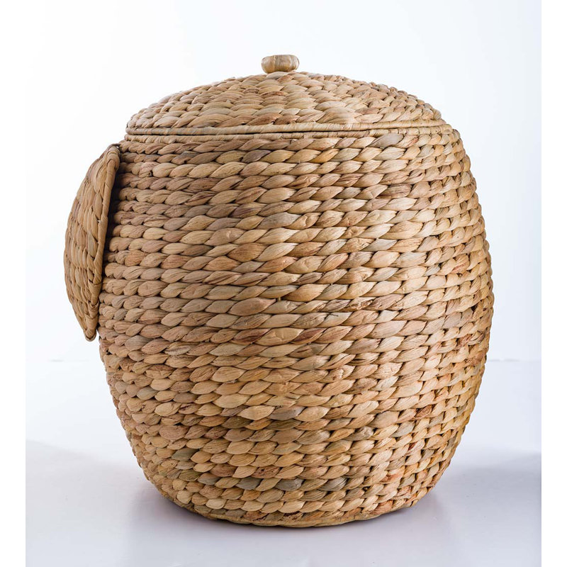 Panier tissé éléphant jacinthe d'eau