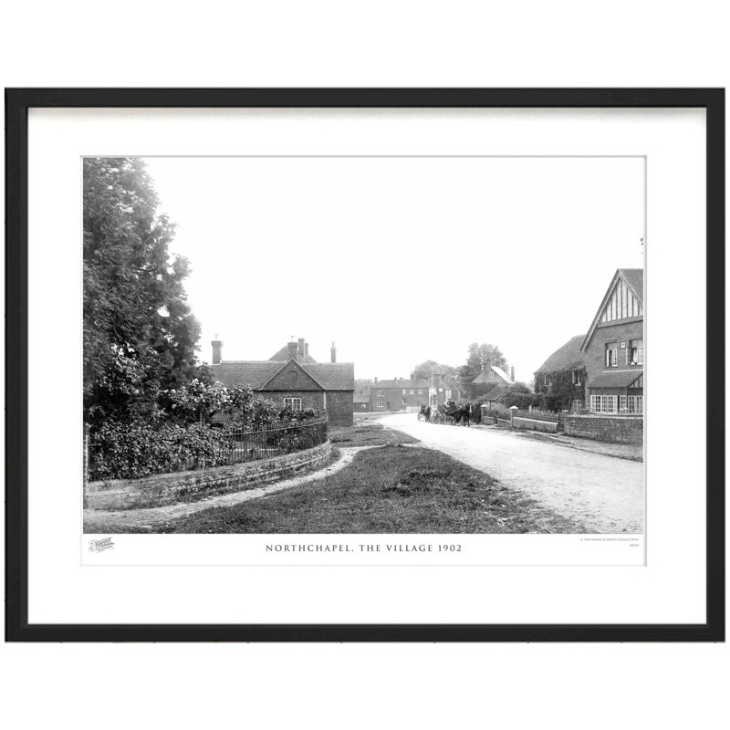 Northchapel, The Village 1902 by Francis Frith - Single Picture Frame Print, 28cm H x 36cm W x 2.3cm D