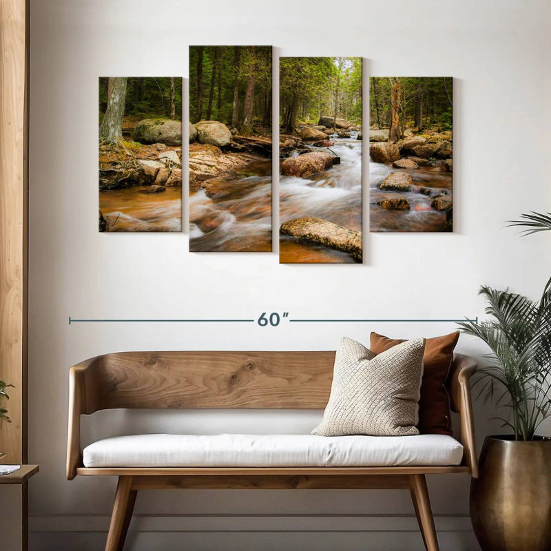 Alvord Acadia Spring Stream, 32" H x 52" W
