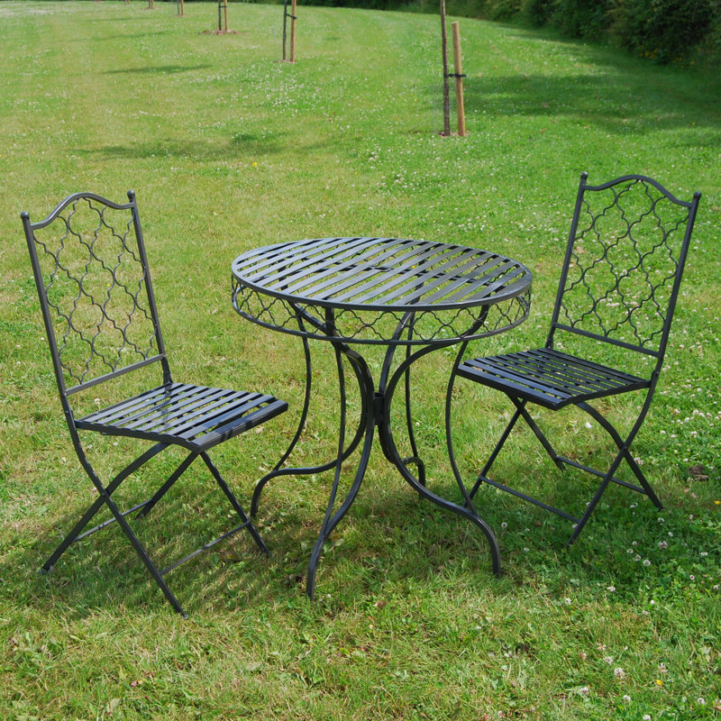 Yeala 2 Seater Bistro Set, Grey