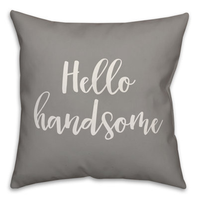  Coussin Hello