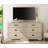 Laziza  Farmhouse 6 Drawers Dresser For Bedroom, 62 Inch 2 In 1 Double Dresser With Small Chest Of Drawers,Mid Century Modern Wooden Closet Storage Organizer For Living Room, Hallway-312800216