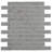 Metro Brick Subway Glossy White 10-1/4" x 11-1/2" Porcelain Mosaic Floor and Wall Tile