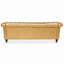 Canapé Chesterfield à accoudoirs roulés 3 places 84,65 po