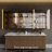 Budkov 60'' W 36'' H Surface Framed Medicine Cabinet Mirror 3 Fixed