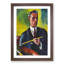 Self-Portrait by Henry Lyman Sayen - Picture Frame Painting-62787626-62787625