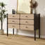 Armoire de rangement créative en bois massif-104075046