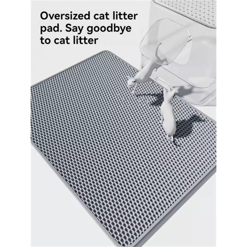 Plastic Litter Mat, 0.3" H x 35.43" W x 23.62" D