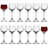 80ml Red Wine Glass Set
