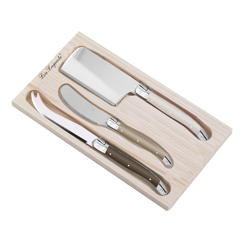 3 Piece Cheese Knife Set