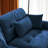 L Shaped Sectional Cloud Sofa , Convertible Deep 4 Seater Modular Couch For Living Room,Modern Velvet Comfy Upholstered Corner Couch  Waist Pillows, Throw Pillows And Blostered Armrests-1959273710-1959273701