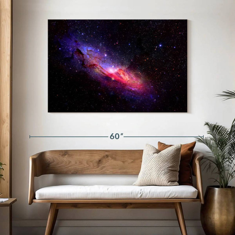 Oberle Galaxy In Space, 32" H x 48" W
