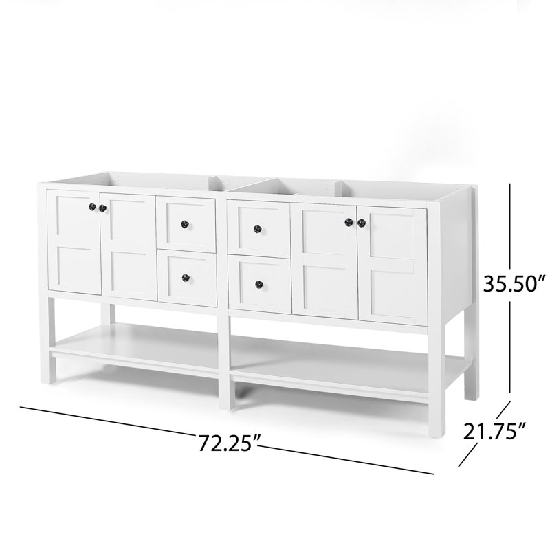 ARMOIRE 72 po, Blanc