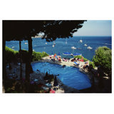 Pellicano Pool Print by Slim Aarons