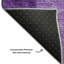 Premium Machine Washable Prisco Purple Rug-1774073669
