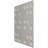 19 5/8"W x 19 5/8"H Emery EnduraWall Decorative 3D Wall Panel, Metallic Champagne Bronze (Covers 2.67 Sq. Ft.)-123538333