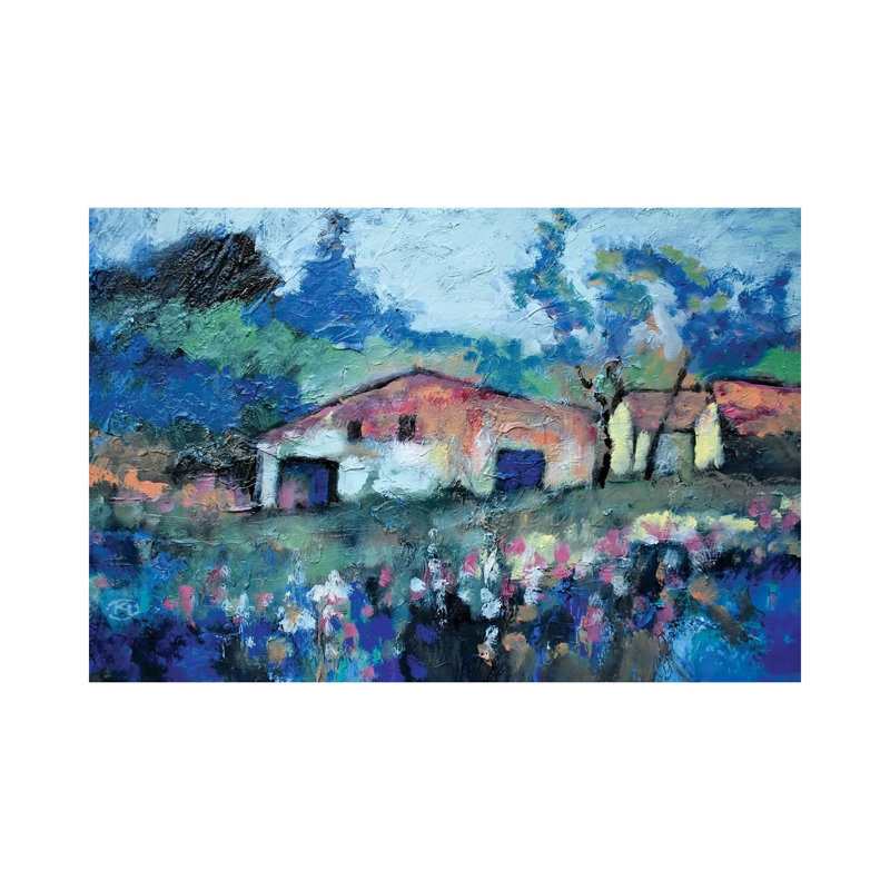 Rusty Barn by Kip Decker - Wrapped Canvas Painting, 66.04 cm H x 45.72 cm W x 3.175 cm D
