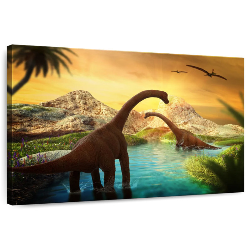 Brampt Sauropods, 8" H x 12" W