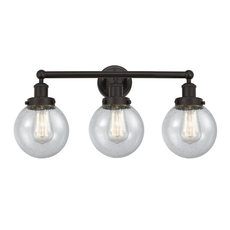 Alphonsa 3 - Light Dimmable Vanity Light, Mercury, Oil Rubbed Bronze
