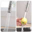 Robinet de cuisine moderne à poignée simple avec douchette extractible-123212738