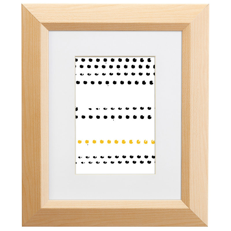 Cadre photo Daelan, Érable américain, 20 po x 26 po emmêlé à 16 po x 22 po