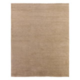 Jaipur Living Origin SAG04 Handknotted Solid Taupe Area Rug (6'x9')
