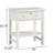 Distressed Wooden Nightstand With French Dovetail Drawer & 1 Shelf-1616764208