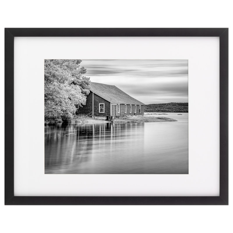 Cadre photo Snap Linear, 8 po x 10 po, 11 po x 14 po, Noir