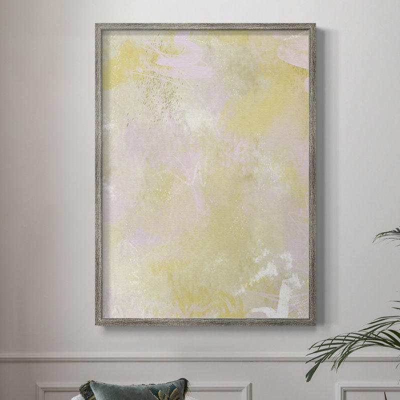 «Lily's Laugh II», reproduction encadrée - bois massif, H 11 po x l 9 po
