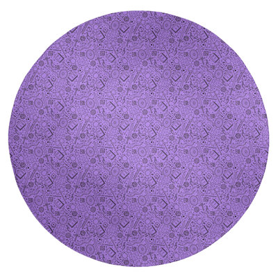Tapis de zone mauve classic