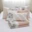 Ensemble de literie réversible en percale de coton King Cal King Farmhouse Home